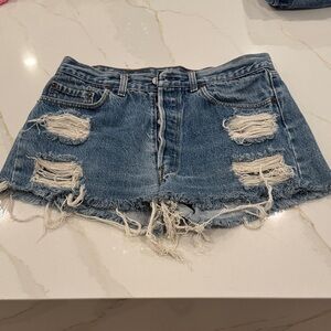 Levi denim shorts size US 4/ 28